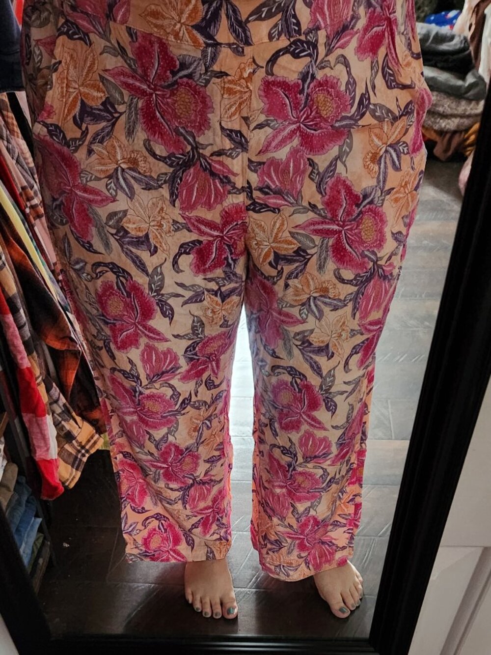 Printed playa pants